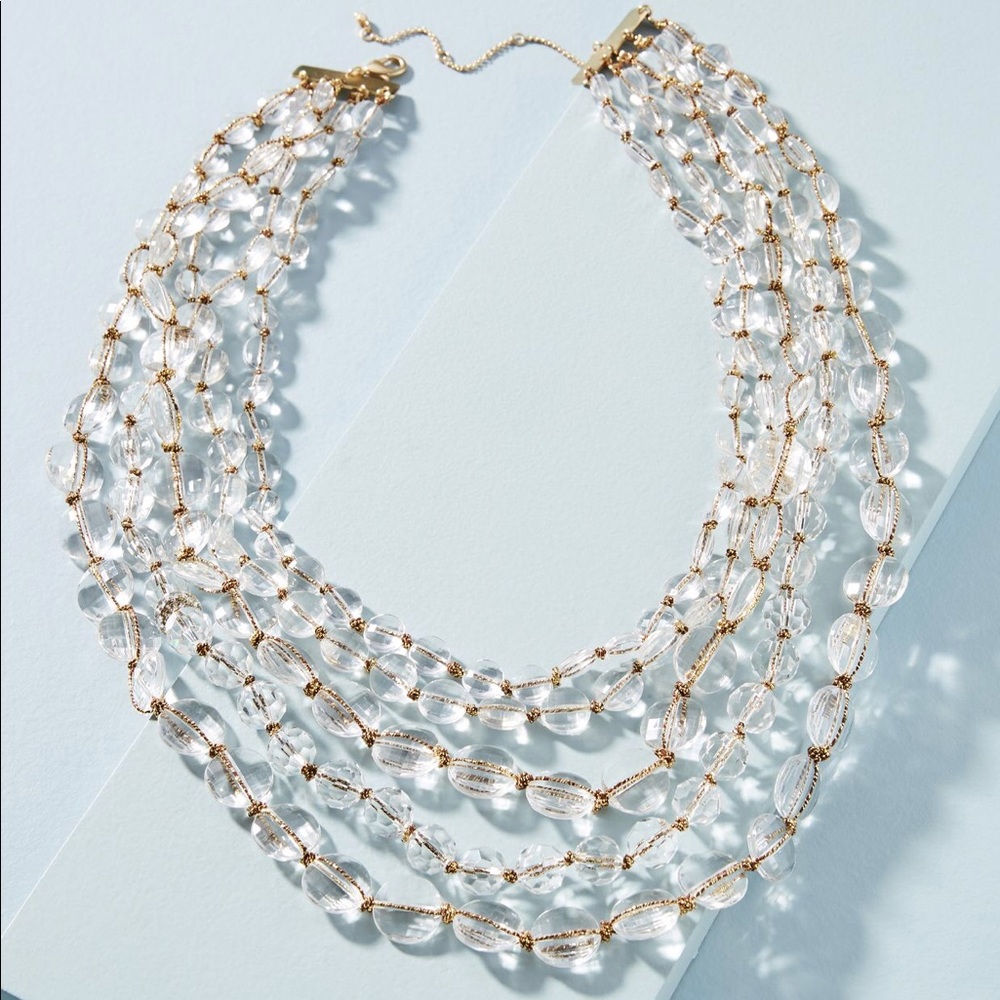 Anthropologie Lumi Layered Necklace